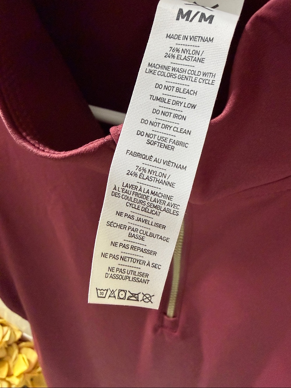 Rhône Course to Course Zip up polo Shirt. NEW with tags - Picture 5 of 5